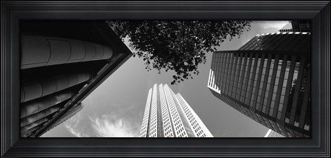 Framed Low angle view of skyscrapers, San Francisco, California, USA Print