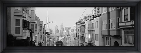 Framed USA, California, San Francisco, Apartment in San Francisco Print