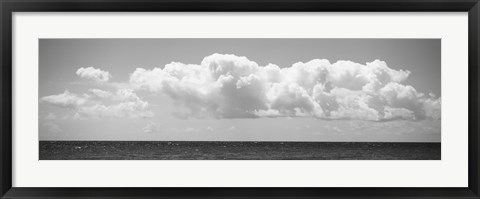 Framed Caribbean Sea Print