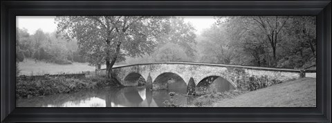 Framed Burnside Bridge Antietam National Battlefield Maryland USA Print