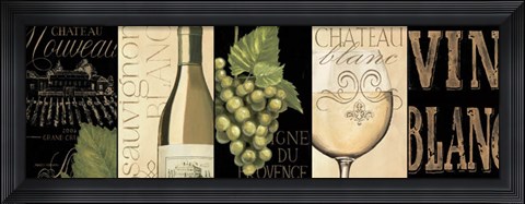 Framed Chateau Nouveau Panel II Print