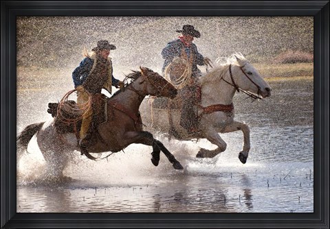 Framed Splash Dance Print