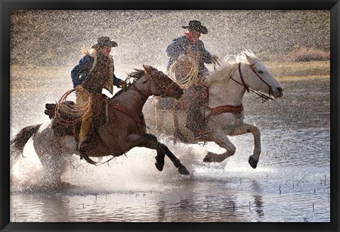 Framed Splash Dance Print