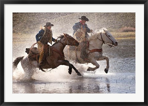 Framed Splash Dance Print