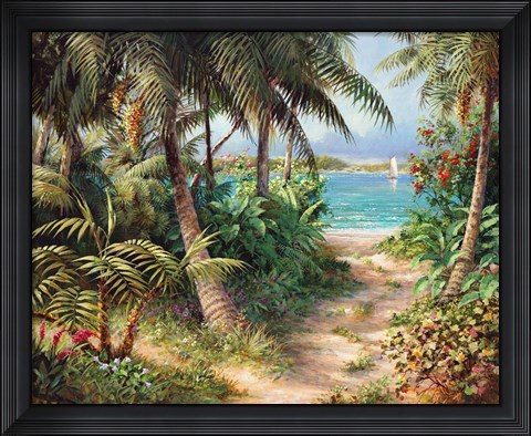Framed Bahama Sail Print