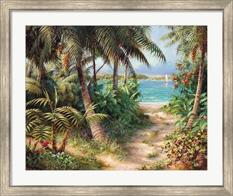 Framed Bahama Sail Print