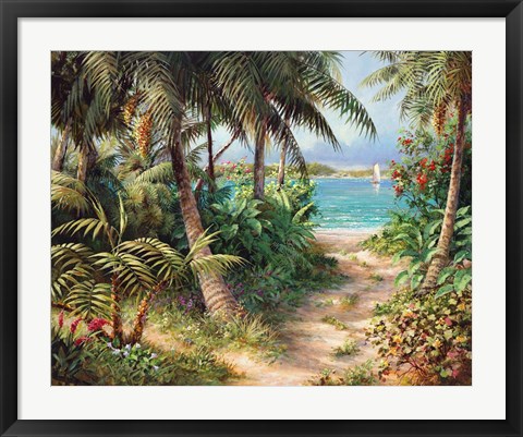 Framed Bahama Sail Print