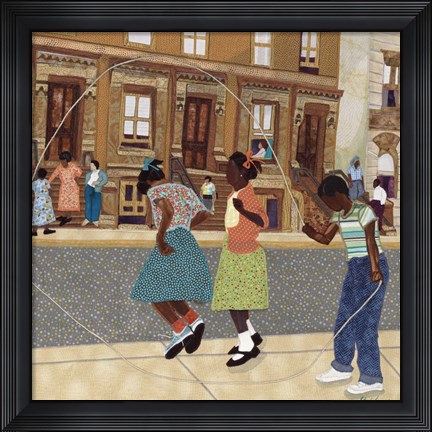 Framed Double Dutch Print