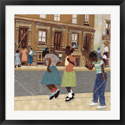 Framed Double Dutch Print