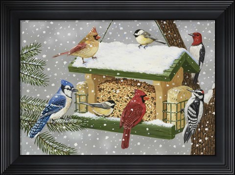 Framed Gathering Print