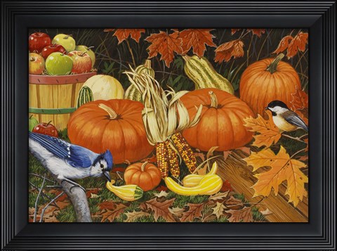 Framed Autumn Bounty Print