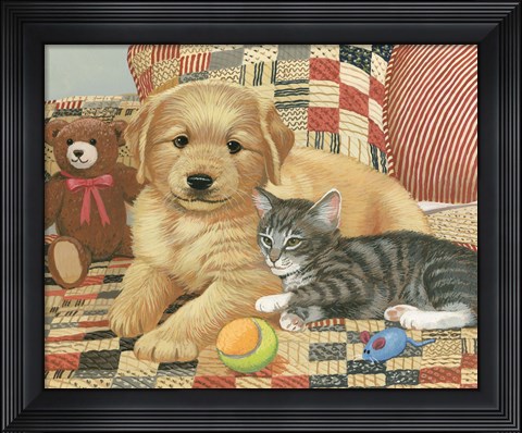 Framed Soul Mates Print