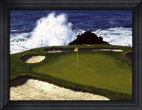 Framed Golf Course 2 Print