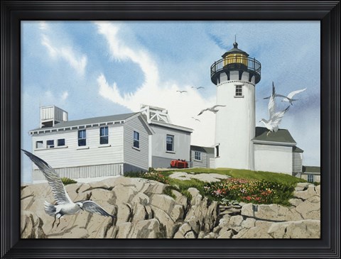 Framed Lighthouse Print