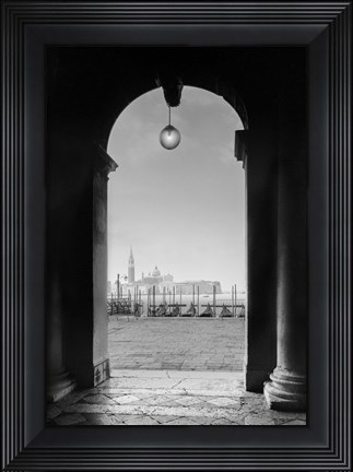 Framed Venetia View Print