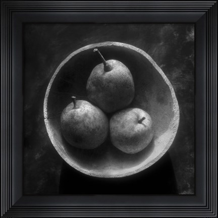 Framed Circulo de peras Print