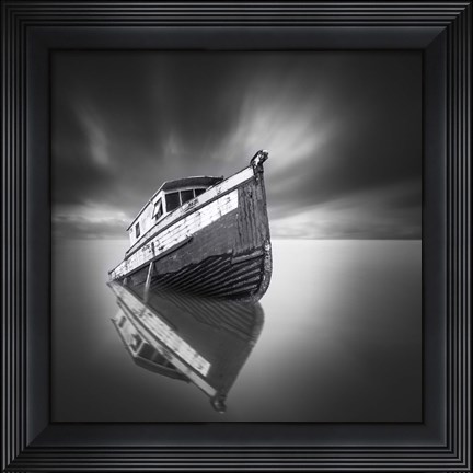 Framed My Boat III Print