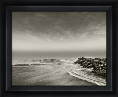 Framed Swells II Print