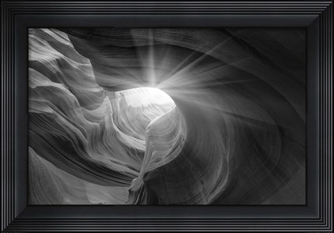 Framed Searching Light I Print