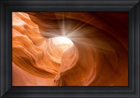 Framed Searching Light II Print