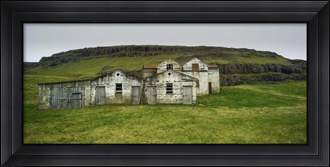 Framed Iceland Warehouse Print