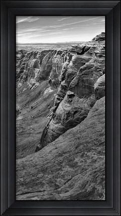 Framed Horseshoe Bend BW 3 of 3 Print
