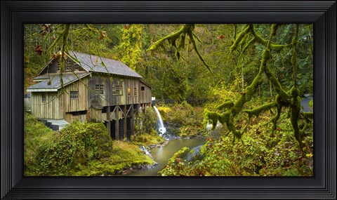 Framed Cedar Creek Grist Mill Print