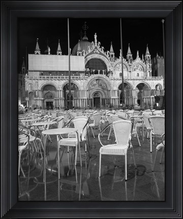 Framed Chairs in San Marco Print