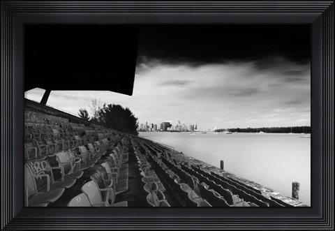 Framed Vanishing Point I Print