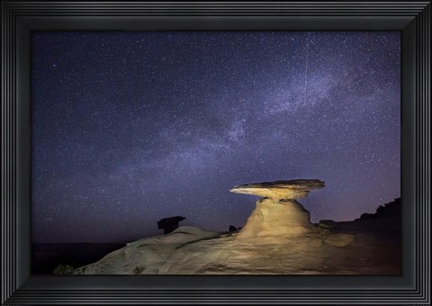 Framed Starry Night in Arizona III Print