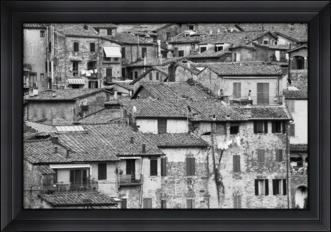 Framed San Griminiano Texture Print