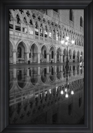 Framed Venetia Reflection Print