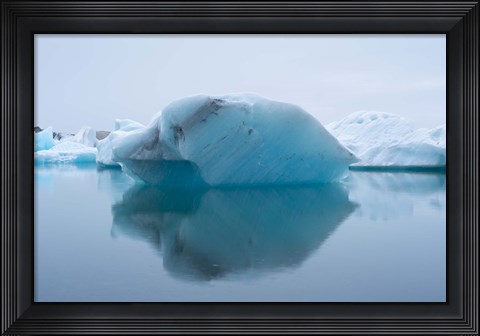 Framed Iceberg 1 Print