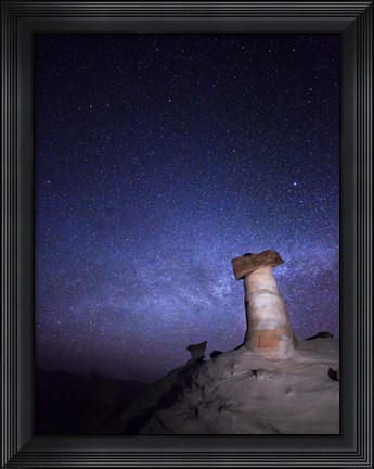 Framed Starry Night in Arizona I Print
