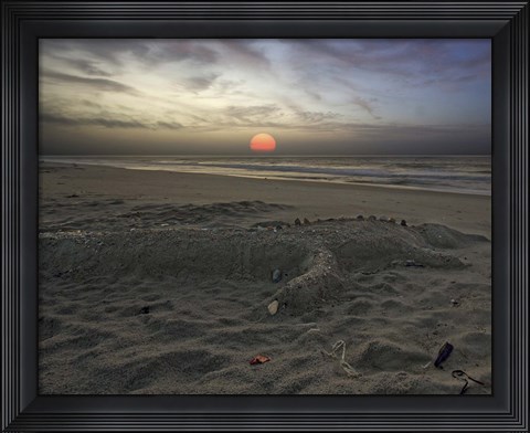 Framed How it ends Print