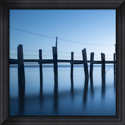Framed China Camp Pano 1 of 3 Print