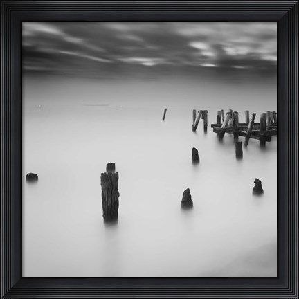 Framed Night Ferry Print