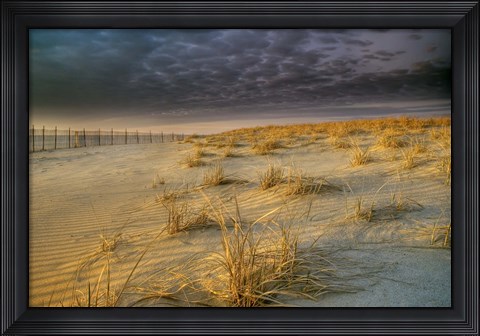 Framed Poverty Beach Print