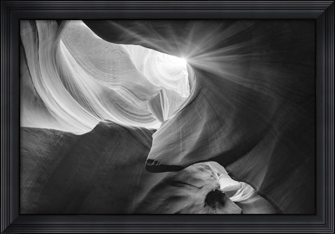 Framed Searching Light IV Print