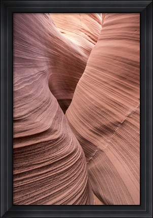 Framed Spiral V Print