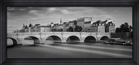 Framed Paris River Print