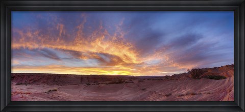 Framed Fire Clean Print