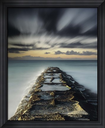 Framed Wave Break Print