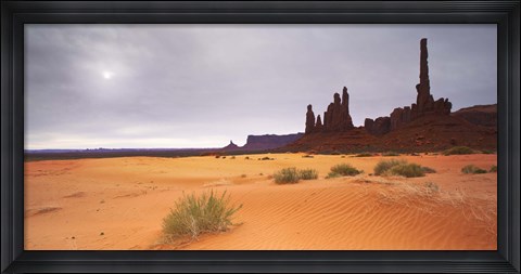 Framed Monument Valley Panorama 1 Print
