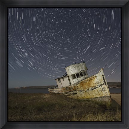 Framed Point Reyes 1 Print