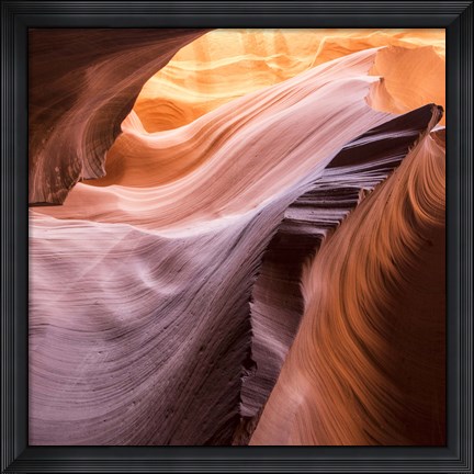 Framed Lower Wave IV Print