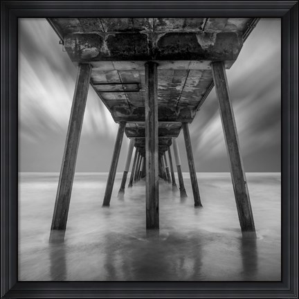 Framed Muelle Triangular Flat Print