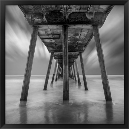Framed Muelle Triangular Flat Print
