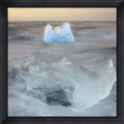 Framed Ice 1 Print