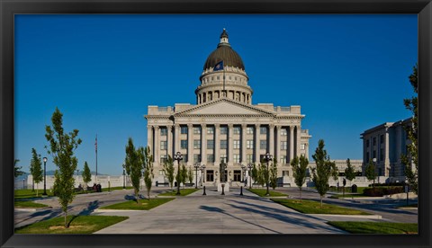 Framed Utah State Capitol Building, Salt Lake City Print